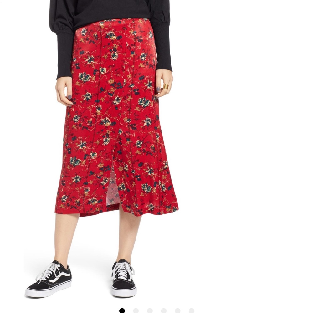 Treasure & Bond Midi Skirt